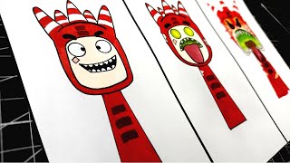 Dibujo All Phases in New Incredibox Sprunki Oc of Fuse (from Oddbods): From Phase 1 to Phase 3