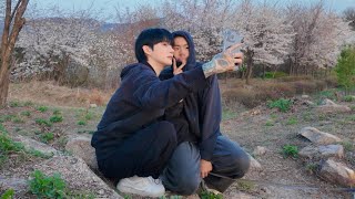 처음으로 같이 벚꽃 보러 간 날🌸