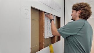 I Recessed a Samsung Frame TV Into an Old Plaster Wall | Full DIY Renovation