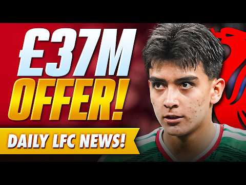 Liverpool Bid For GILBERTO MORA! | Daily News Update