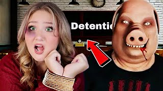 My NEW Teacher GAVE ME DETENTION... I Escaped!