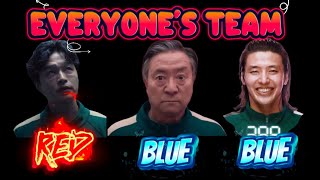 All the Important Characters Team Color in Squid Game Season 3