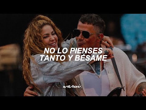 Alejandro Sanz, Shakira - Bésame (Letra)