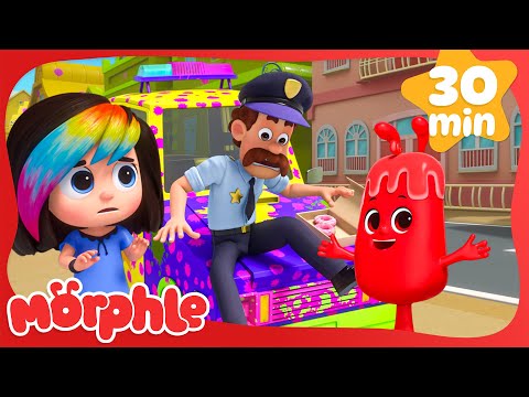 Crazy Colour Carnage | MORPHLE | Creative Kids Club