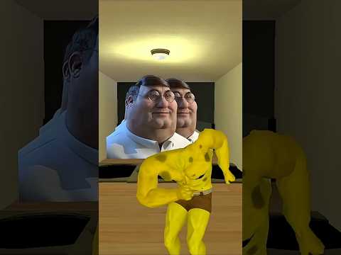 The Fat Man Realistic is chasing me #gmod #enterthebackrooms #nextbotchasing #memes #funny