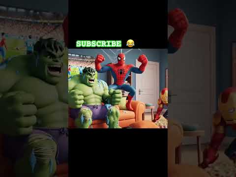 hulk #youtubeshorts #trending #fun #funnycartoo #ironman #spiderman #fun #cartton #hulk