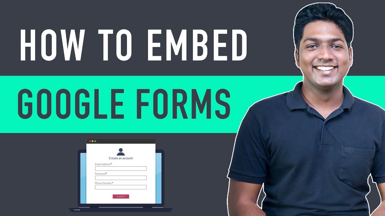 How To Embed Google Forms On Your Website - Website Learners