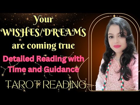 Pick a Card Reading | Your Dreams/Whishes will come true very soon 🤩😍😘🤗👏| Detailed Tarot Reading 🙏