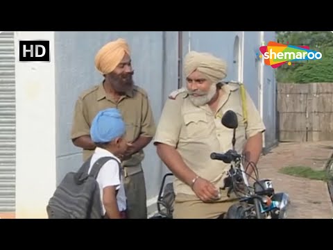 Punjabi Movie Family Choran Di Funny Scene | ਤੁਸੀਂ ਪੁਲਸੀਏ ਘੱਟ ਬੱਚੇ ਚੁੱਕਣ ਵਾਲੇ ਲਗਦੇ ਓ | Punjabi Video