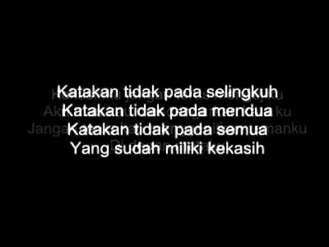 Afgan - Katakan Tidak (lirik/lyrics)