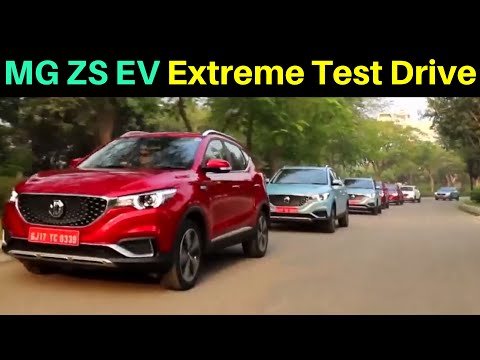 MG ZS EV Official Drive Test Video - Electric Car in India