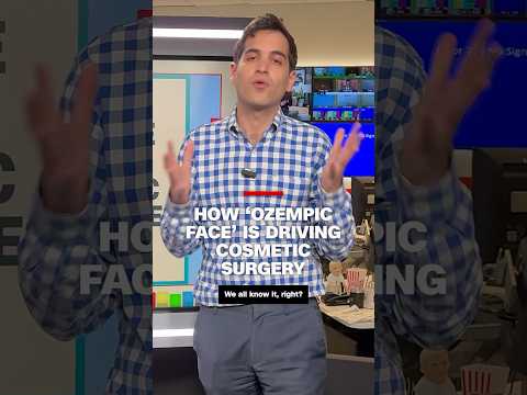 How 'Ozempic face' is driving cosmetic surgery