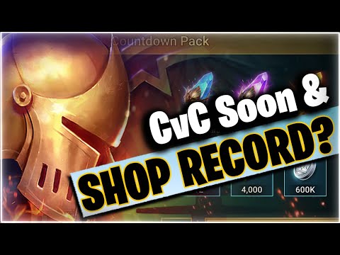 Shop sets NEW RECORD? How to PREP for CvC soon! | RAID Shadow Legends