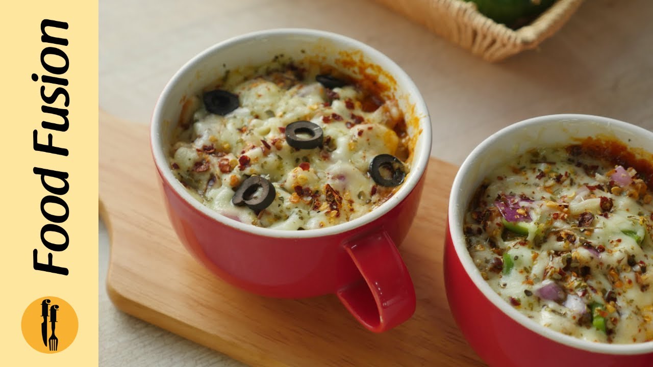 Microwave Mug Pizza 3 Ways Recipe #33