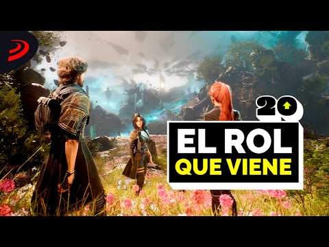 Los 20 JUEGOS DE ROL y ACTION-RPG MÁS ESPERADOS de 2025