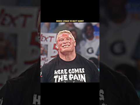 Brock Lesnar Destroy Matt Hardy 🔥😈☠️| Brock Lesnar Mass Attitude status 🥶| Brock Lesnar Edit‼️