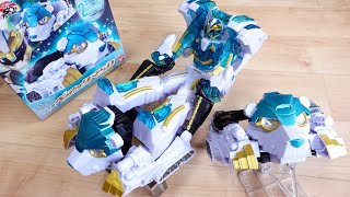 グーデバーンべアックマ50に合体！DXべアックマ50 レビュー！キャラ台詞とレーザー攻撃音が鳴る！ゴジュウポーラー/ゴジュウジャー