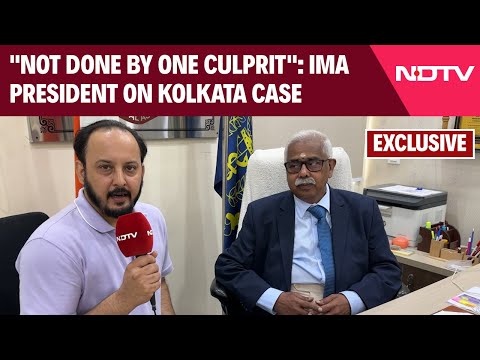 Doctors Protest | NDTV Exclusive With IMA President: "It's Definitely Not Done By One Culprit"