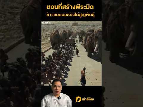 พีระมิดมีอายุมากกว่าแมมมอธ !? #เล่าให้ฟัง #สารคดี #ช้างแมมมอส