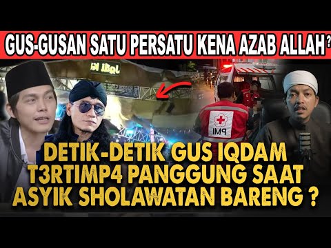 GUS MIFTAH LIHAT INI!! PANGGUNG GUS IQDAM ROBOH SAAT CERAMAH MERUPAKAN AZAB ALLAH?