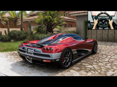 1200HP Koenigsegg CCX - Forza Horizon 5 | Simagic Alpha Ultimate Gameplay