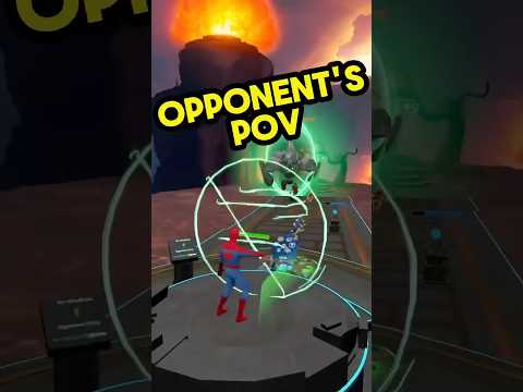 POV: Fighting against some weird spiderman guy in Hogwarts😩 #vrgame #vrgaming #quest2 #jamesplaysvr