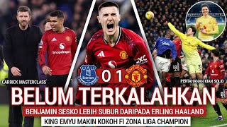 KING EMYU IS BACK‼️6 Laga Beruntun Tak Terkalahkan 🔥Carrick Sulap Sesko Jadi Monster Didepan Gawang💪