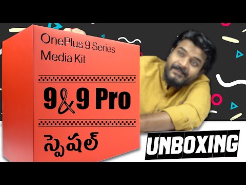(ENGLISH) Oneplus 9 5G & Oneplus 9 Pro 5G Special Unboxing In Telugu - 50MP Wide, Snapdragon 888, 8K Video Etc
