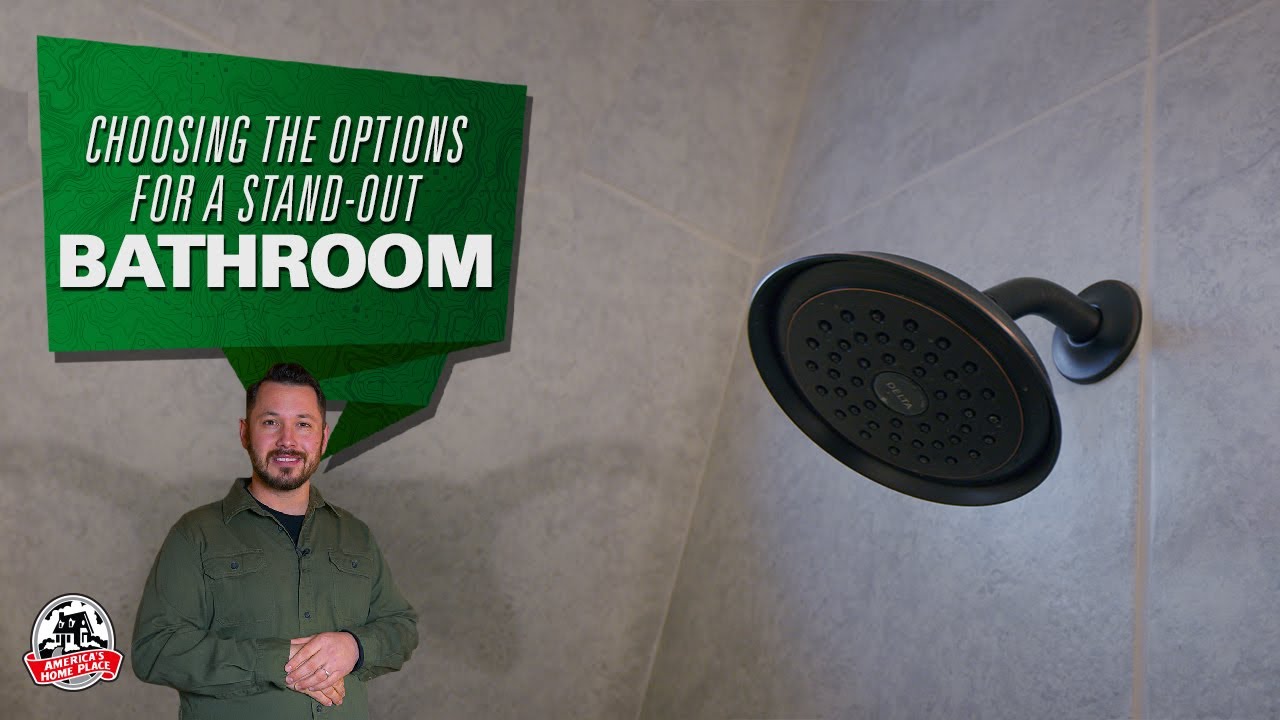 Options You Can Make for a *Stand-Out* Bathroom