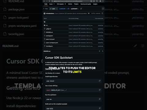 Cursor Cookbook: the official recipe book from the Cursor, copy-paste MCP templates, system prompts
