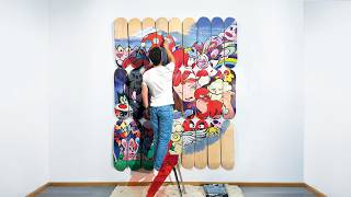 I Build My Dream Skateboard Wall
