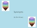 Understanding Synonyms