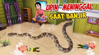 Upin ipin di Makan Ular Meninggal saat Banjir Banjiran , Kak Ros Kaget ! GTA Lucu