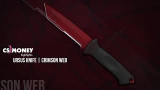 Ursus Knife Crimson Web Gameplay