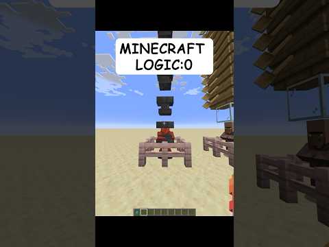 Minecraft logic ?‍? (wait for it…)