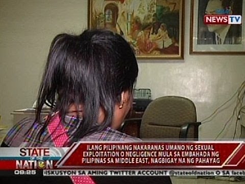 Ilang Pilipinang Nakaranas Umano Ng Sexual Exploitation O Negligence