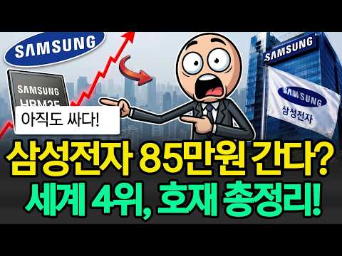 Samsung and SK Hynix are Still Cheap: The Truth Behind the 85,000 KRW Target Price for Samsung El...