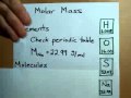 Calculating Molar Mass of Elements and Molecules