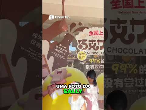 Calor em Xangai Visitando o Museu de Chocolate e Surpresas!
