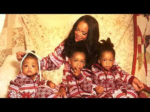 Rihanna Snuggles Up With Her <strong>Look</strong>-alike Kiddos for <strong>New</strong> Holiday Campaign
