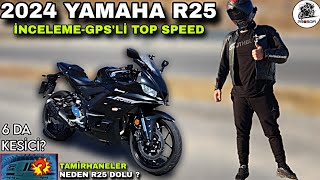HUNHARCA HIZLANAN YAMAHA R25 İNCELEME VE TOP SPEED & 250cc KRALI !..R25 İLE 24 SAATTE 1800 KM YOL !