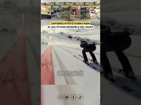 El Japonés que Hizo historia en el Salto de Esquí ⛷️🤯
