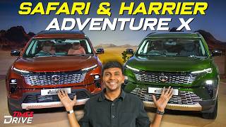 2025 Tata Harrier Adventure X, Adventure X+ & Tata Safari Adventure X+ walkaround | What's new?