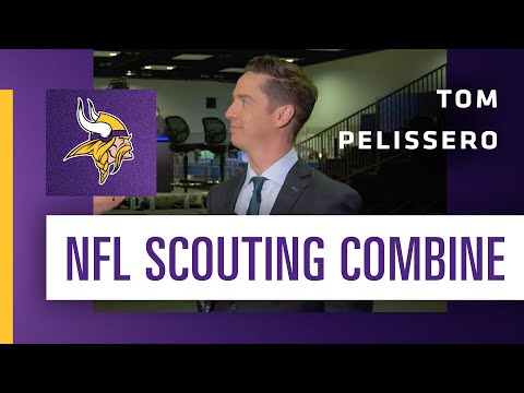 Tom Pelissero on NFL Combine's Storylines, Major Decisions for Vikings & Team's Draft Needs video clip
