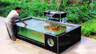 Black Fish Tank 2500L - Aquarium Design