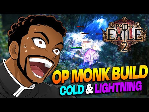 Broken Cold & Lightning Monk Build! Infinite Jedi Mode (Charged Staff) • Path Of Exile 2 Invoker