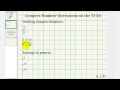 Complex Number Operations on TI-84 Calculator