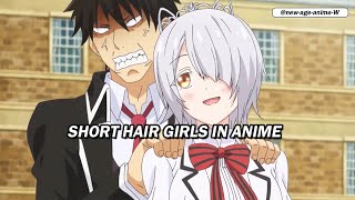 💫 Short Hair Girls in Anime 😍 The Ultimate Ranking You Must See!