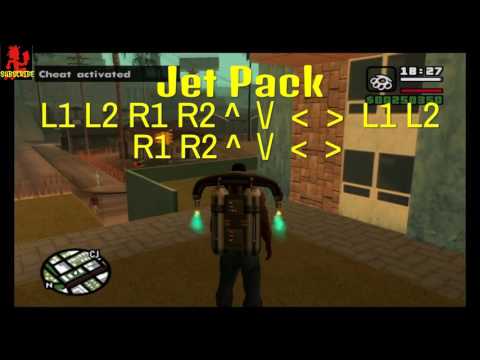 what is the jetpack cheat for gta 4 ps3