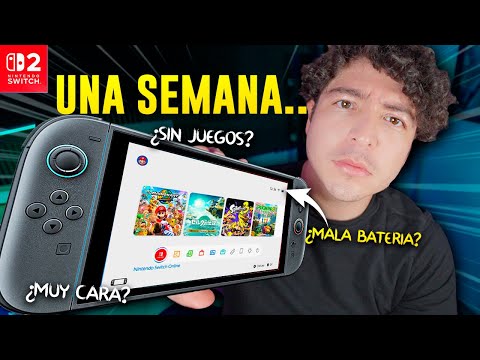 Llevo una semana jugando con la Nintendo Switch 2 y tenía que decirles la verdad.. I ¿Vale la pena?